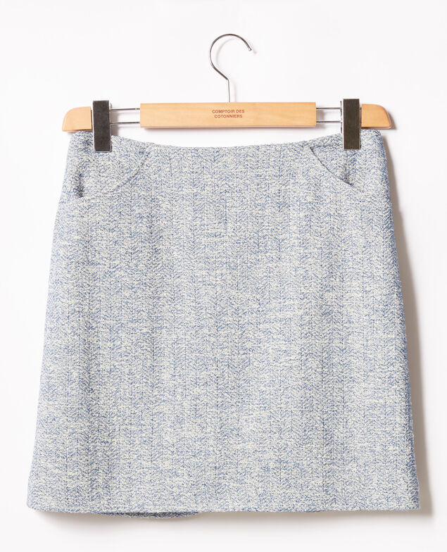 Art Tweed-Rock Indigo/off white