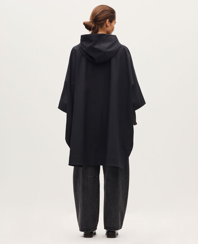 Regencape mit Kapuze H091 black beauty