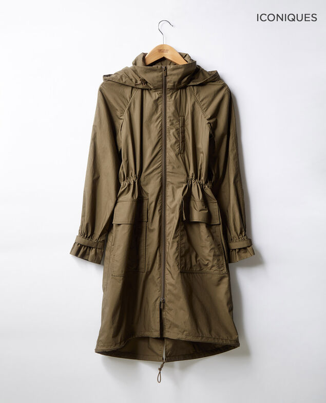 Leichter Parka Dark kaki