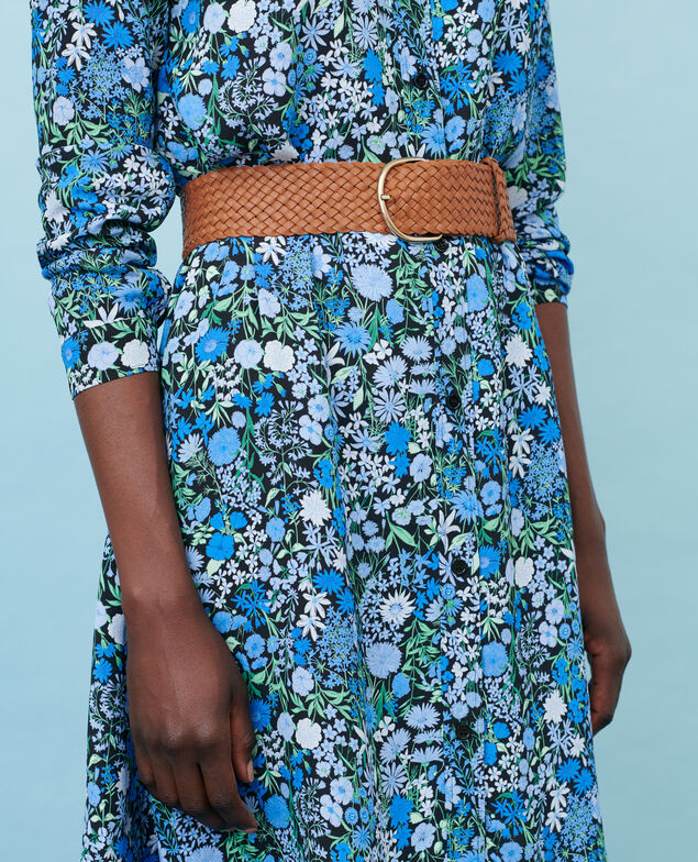 Hemdkleid 98 print blue