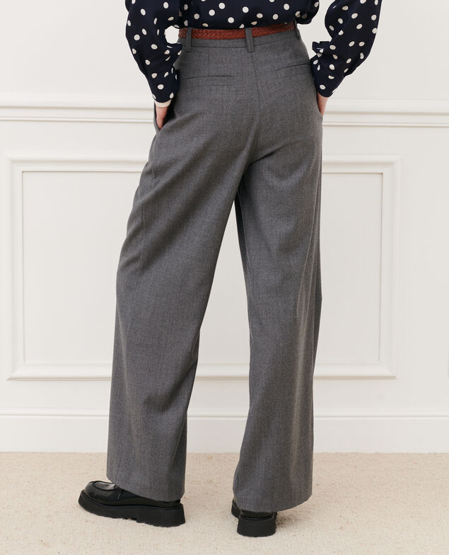 YVONNE - Weite Hose aus Kaschmir und Wolle 4275 medium_grey_melange