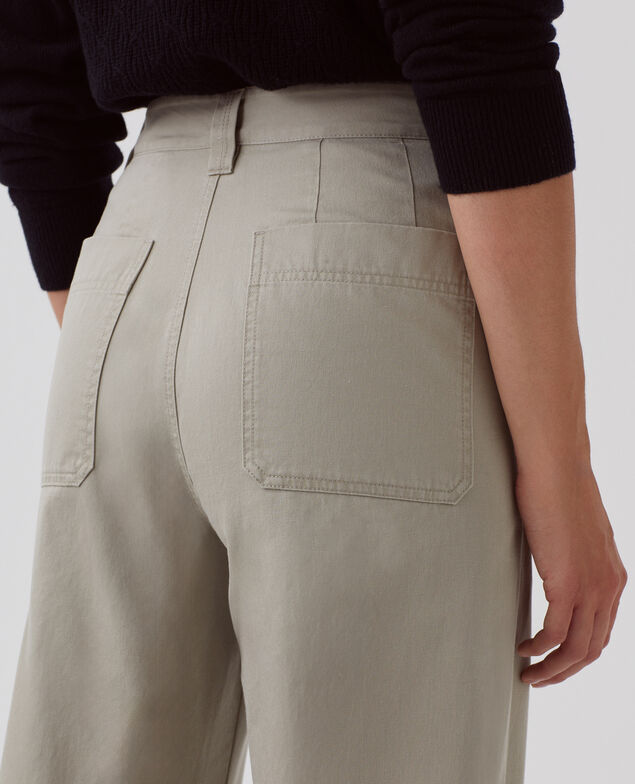 BLANDINE - Gerade Hose H030 abbey stone