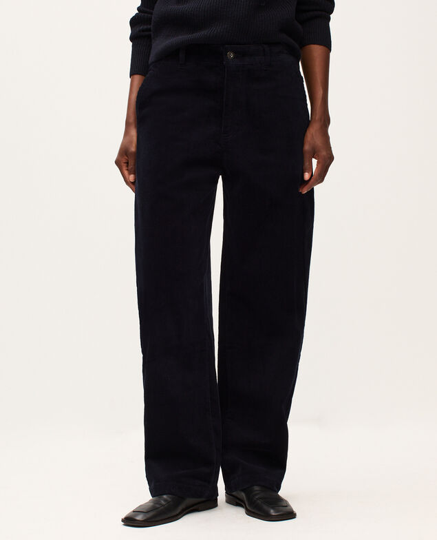 Barrel Cordhose U690 navy