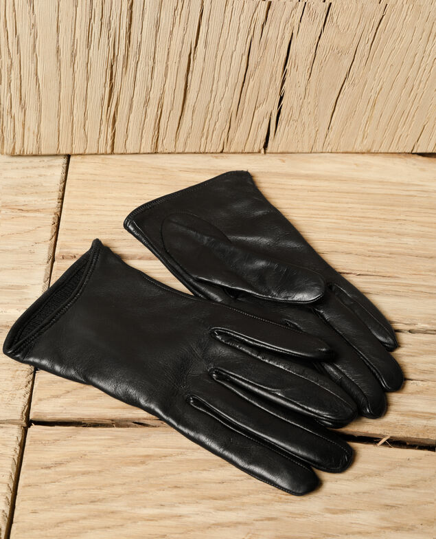 Lederhandschuhe Schwarz