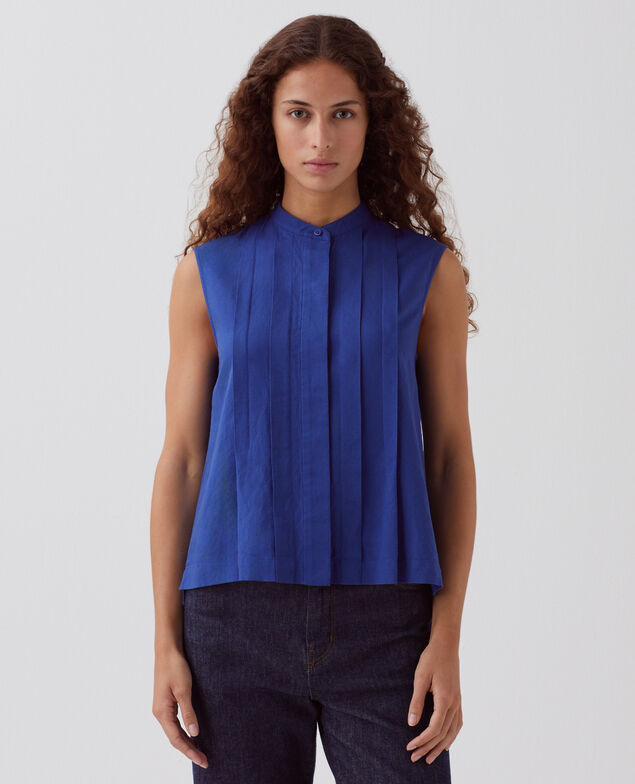 Ärmellose Bluse H660 sodalite blue