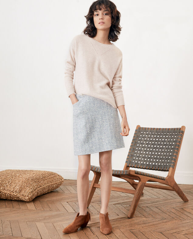 Art Tweed-Rock Indigo/off white
