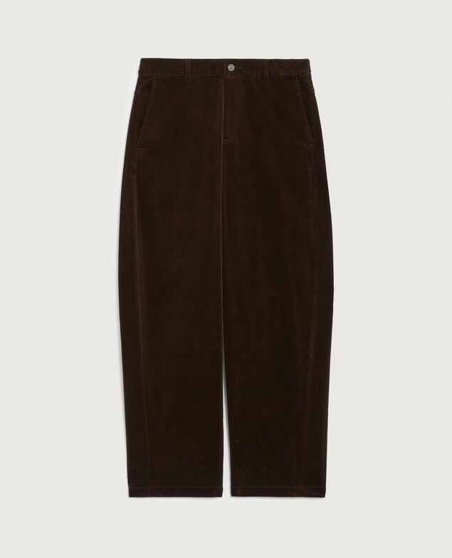 Barrel Cordhose U380 dark brown