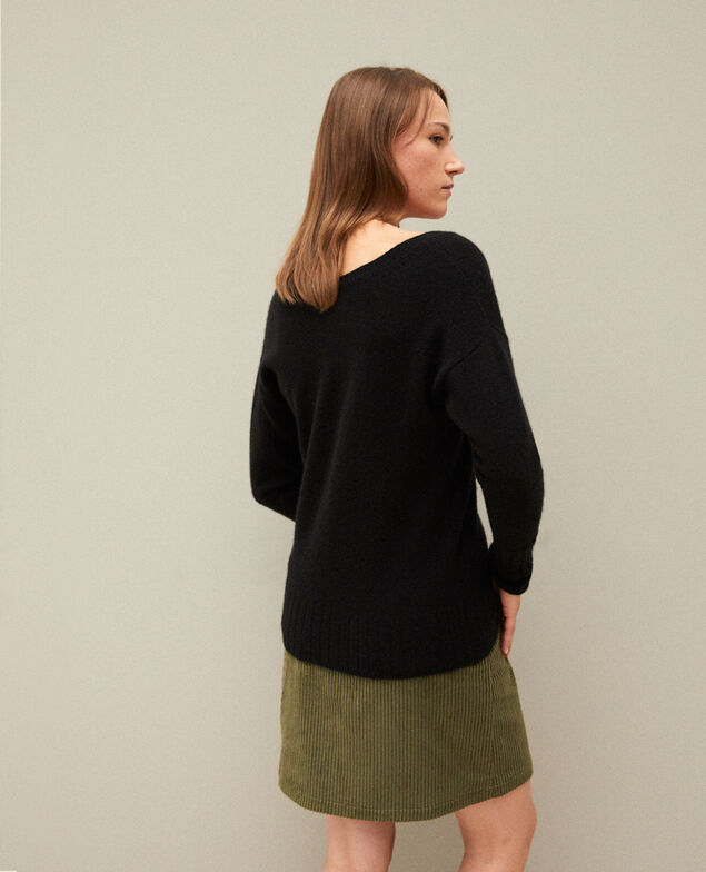 Pullover aus Kaschmir Noir