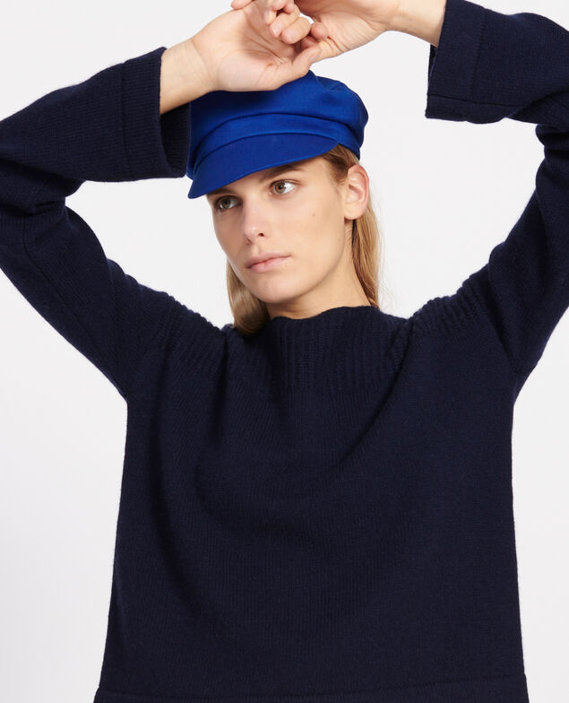 Pullover aus Wolle und Kaschmir Maritime blue