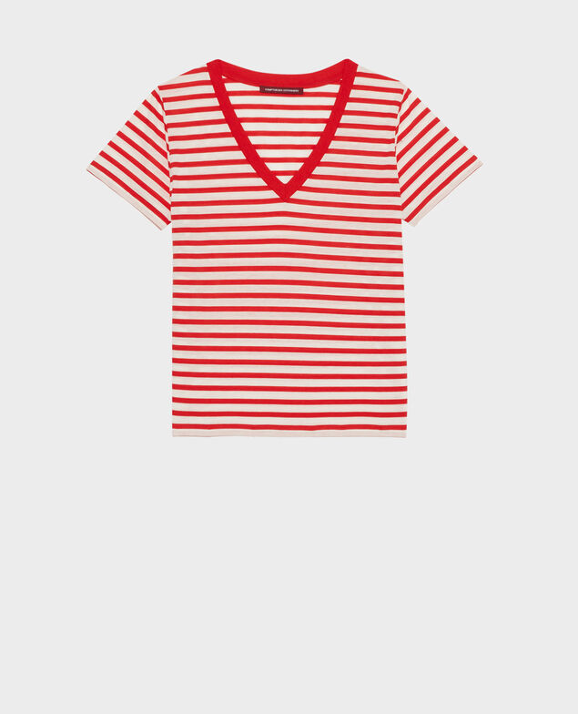 LÉA -  Gestreiftes T-Shirt 7212c 112 stripes