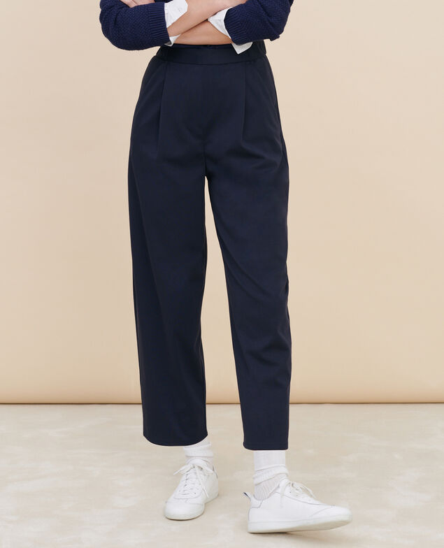 Hose aus Mischbaumwolle 7012c 69 navy