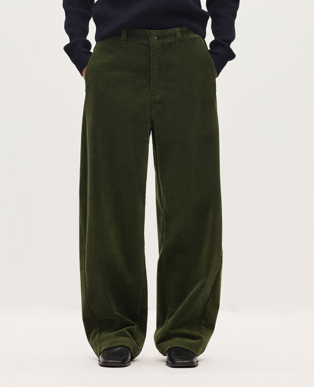 Barrel Cordhose U550 green