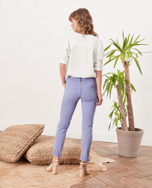 Jeans in Zigarettenform Dark iris