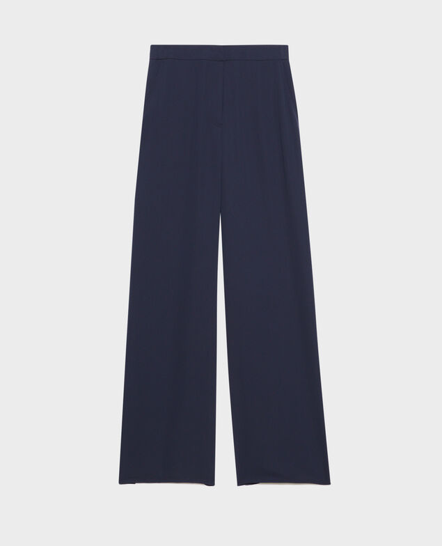 YVONNE - Hose weit und mit hoher Taille Night sky