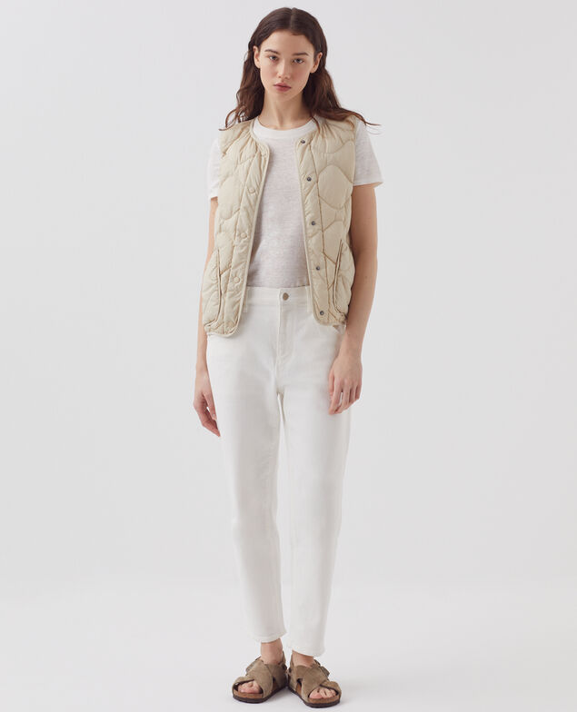 PLUME - Daunenjacke ohne Ärnel H311 oyester gray