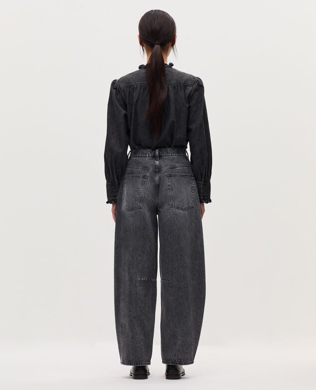 Barrel Jeans - CHARLIE K081 dark gray