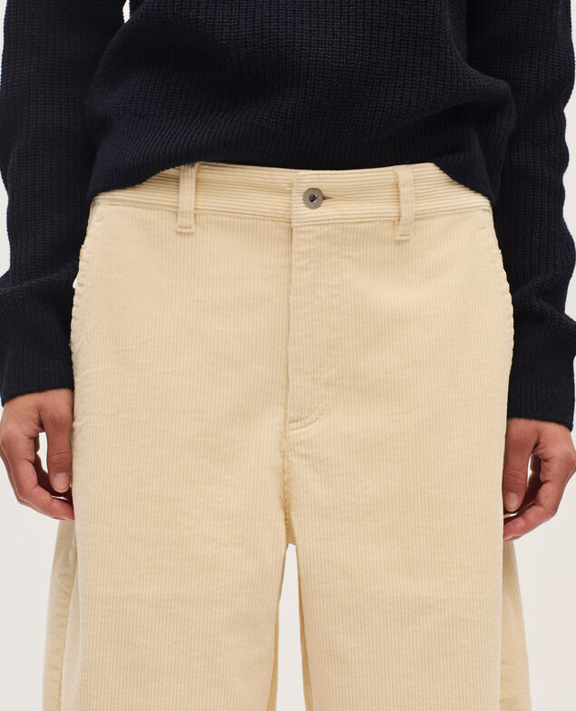 Barrel Cordhose U010 off white