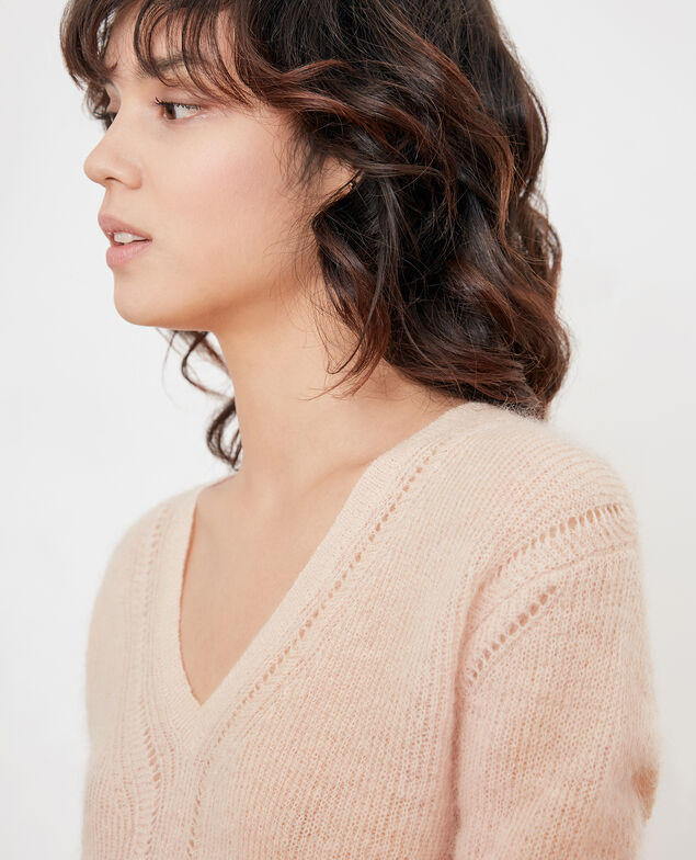 Pullover mit Mohair Nude