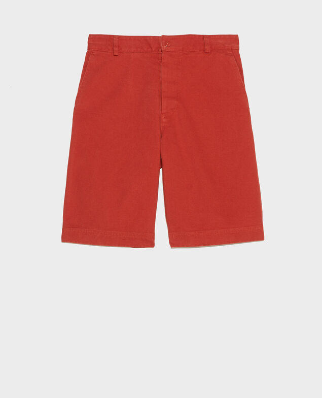 Bermudashorts aus Baumwollstoff Ketchup