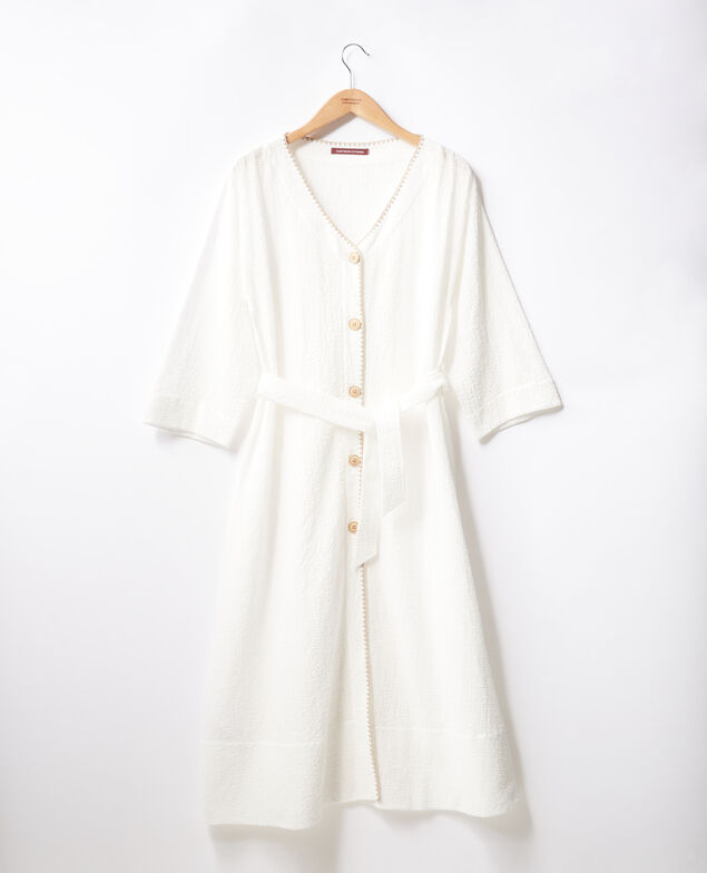 2-in-1-Teil: Jacke oder Kleid Kaolin