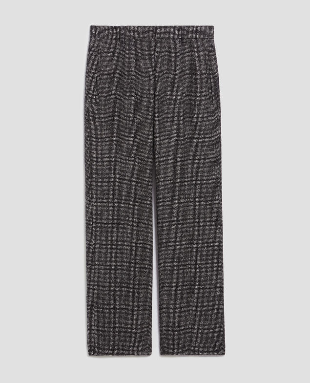COLETTE – Hose mit geradem Bein I097 neppie black