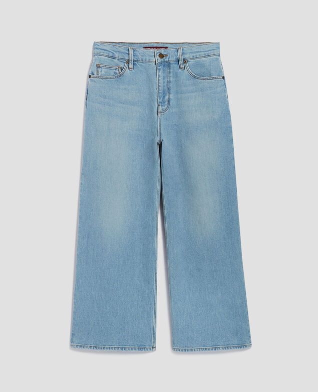 EMY - Cropped Jeans mit weitem Bein H621 light wash