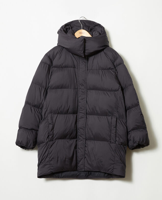 Extra weite Daunenjacke Noir