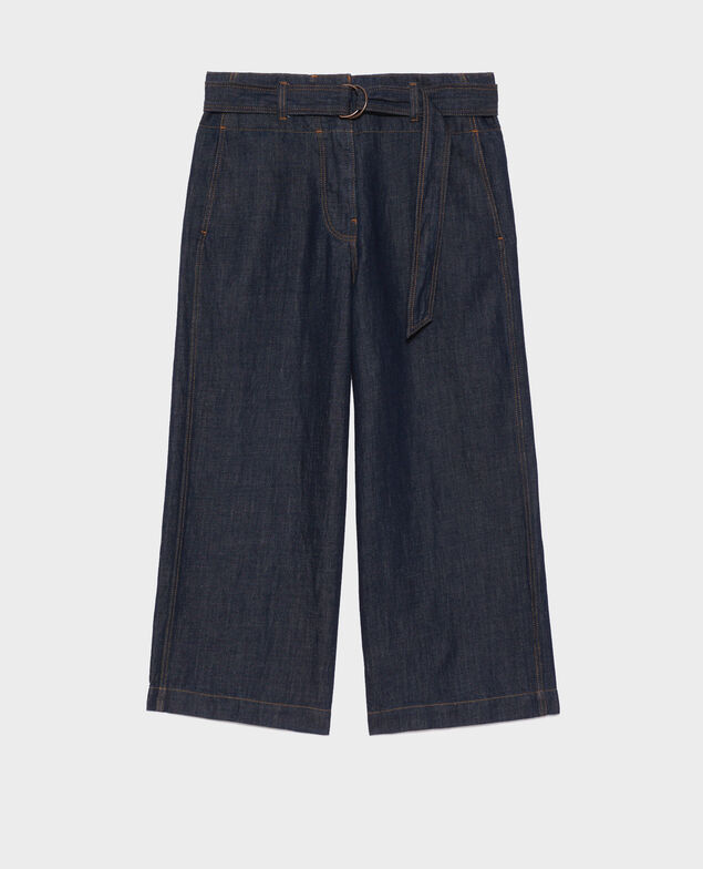 BABETH - Hosenrock 0681 rinse denim