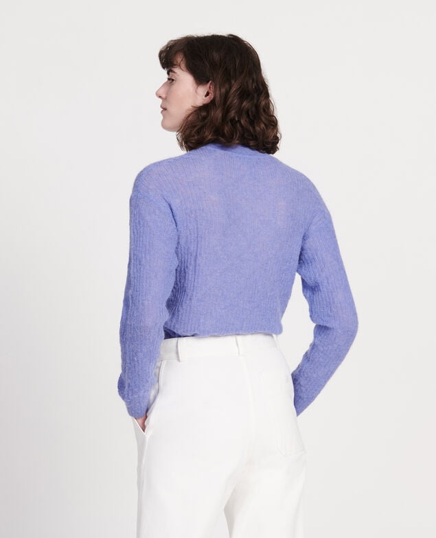 Pullover aus Baby-Alpaka Persian jewel