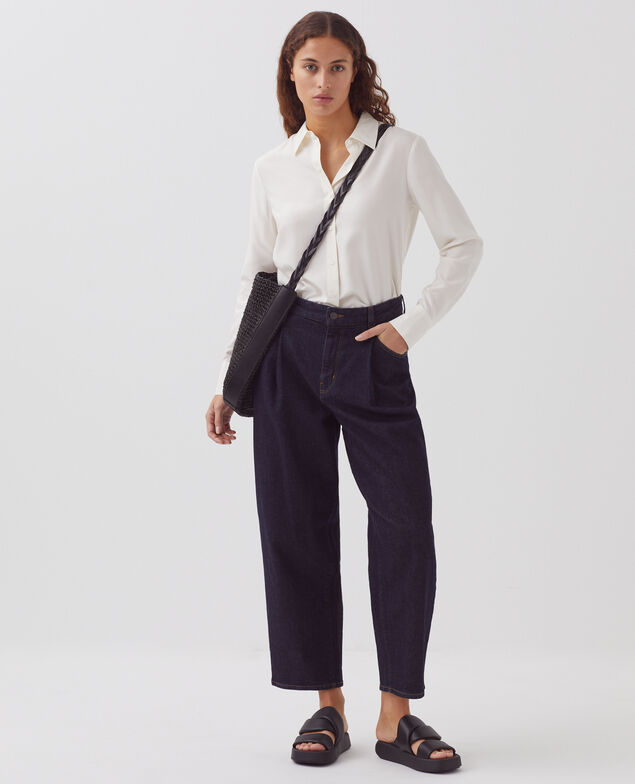 SIBYLLE - Fließende Bluse H013 gardenia