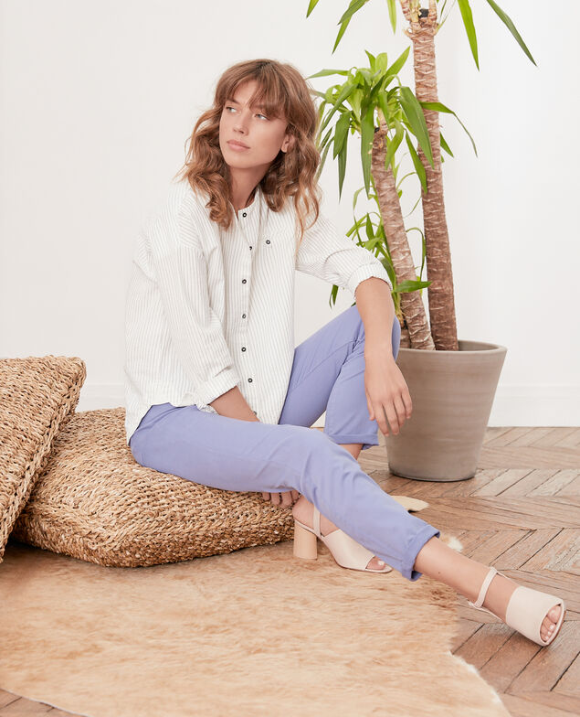 Jeans in Zigarettenform Dark iris