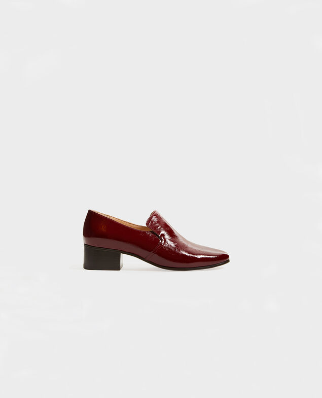 Mokassins aus Leder Royale red