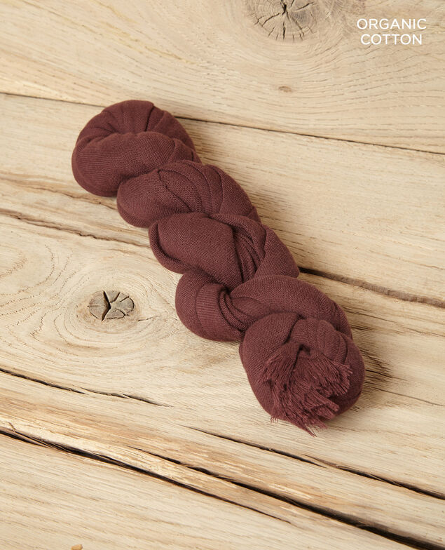 Tuch aus Organic Baumwolle Decadente chocolate