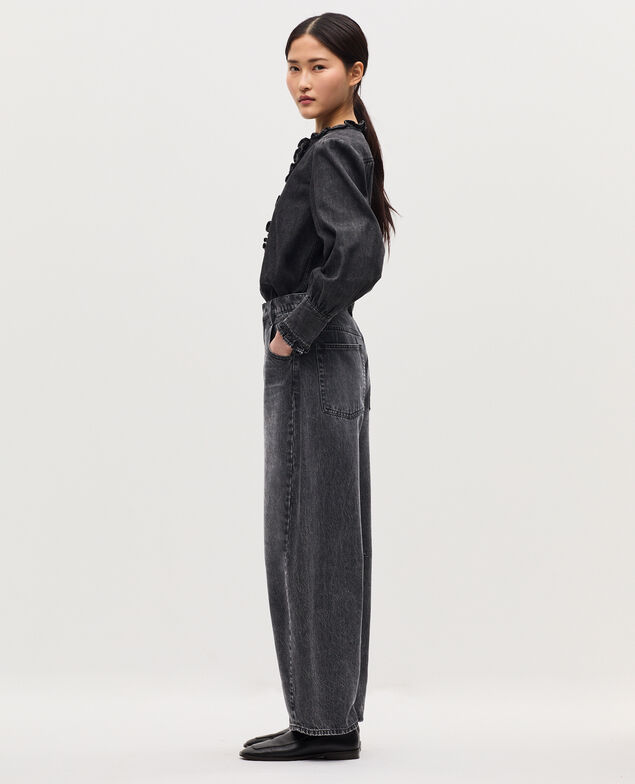 Barrel Jeans - CHARLIE K081 dark gray