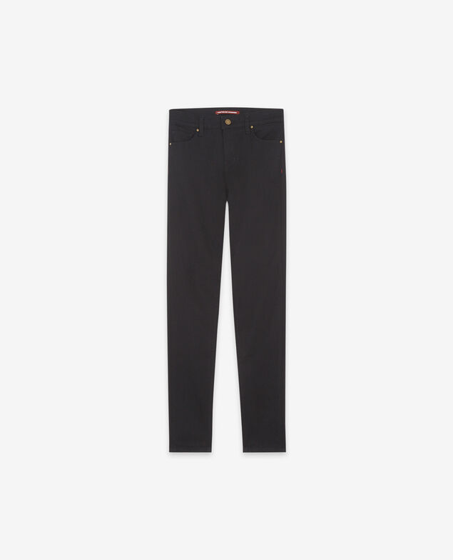 Regular Skinny-Jeans Schwarz