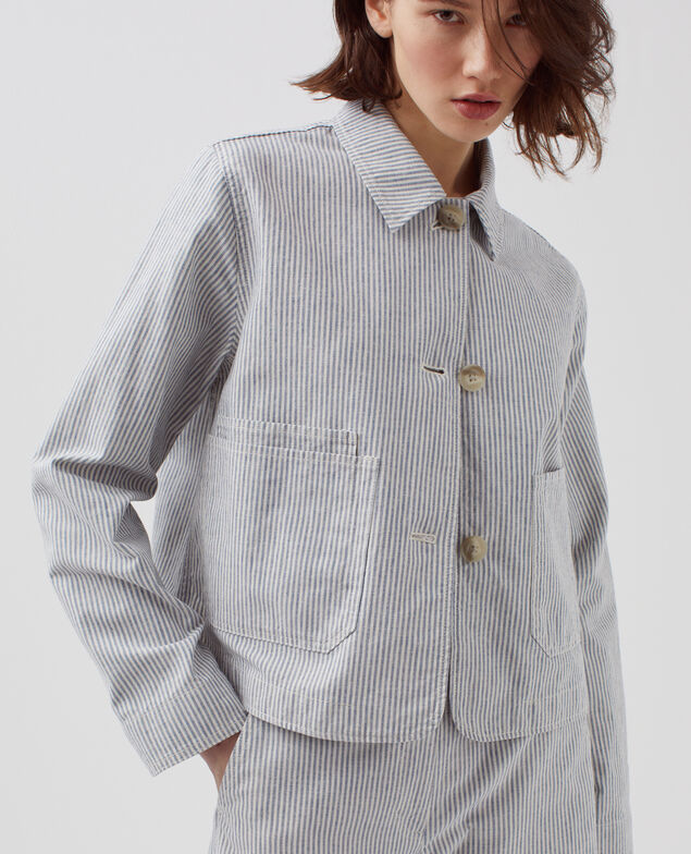 Workwear Jacke H611 blue mini st