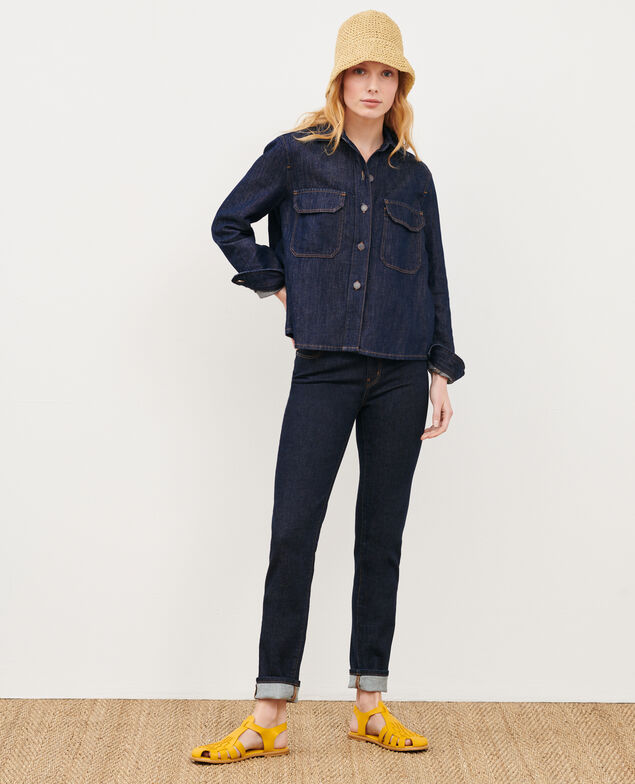 LILI - SLIM - Jeans aus Baumwolle 7203 103 denim