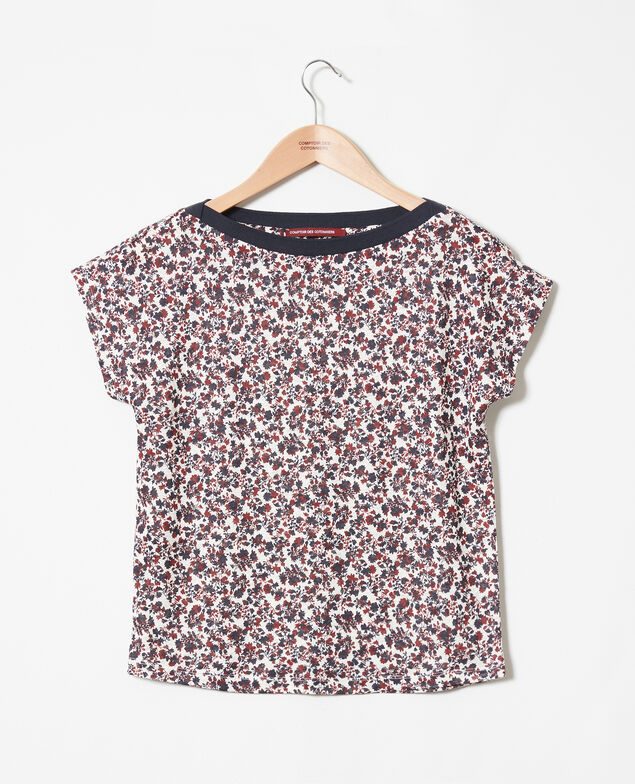 Shirt mit U-Boot-Ausschnitt aus Leinen  Nf coconut milk