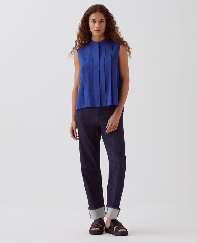 Ärmellose Bluse H660 sodalite blue