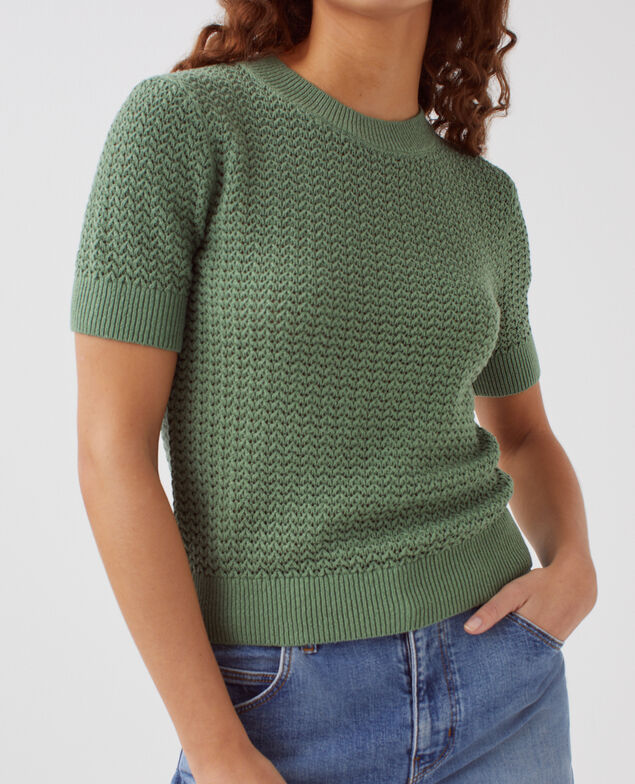 Pullover mit kurzen Ärmeln H541 antigua