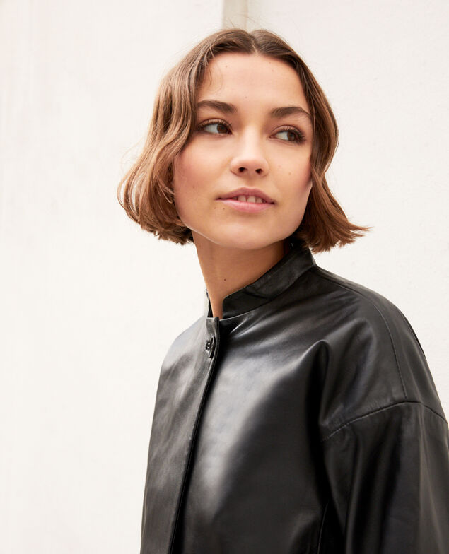Lederjacke Noir