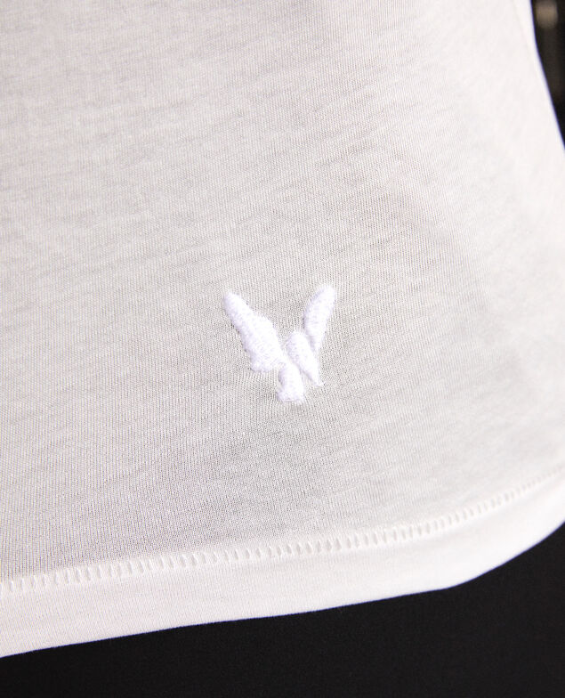 T-Shirt mit Leon-Motiv Weiß