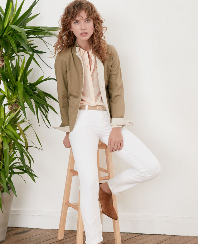 Jacke mit Mao-Kragen Mastic