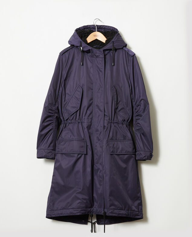 Parka mit Kapuze Evening blue