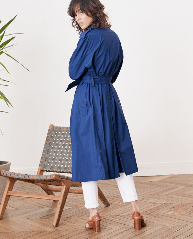 Leichter Trenchcoat Indigo