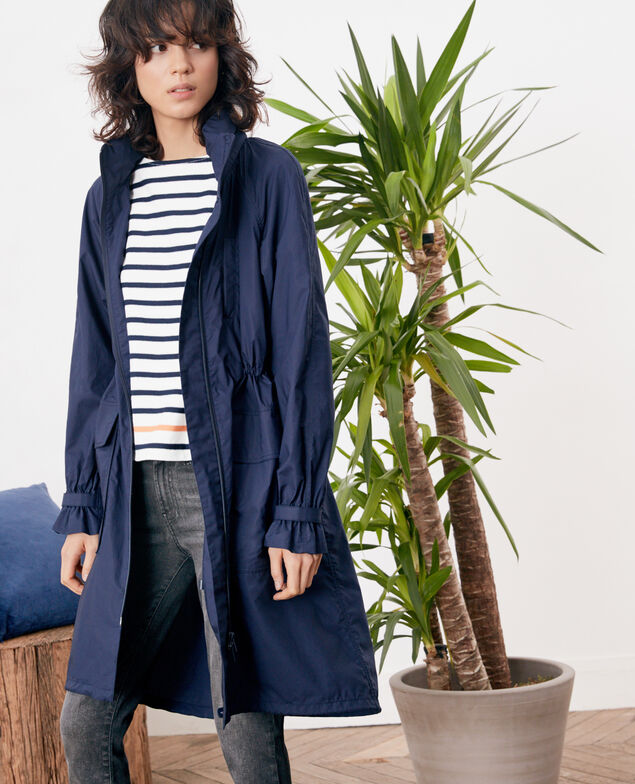 Leichter Parka Marine