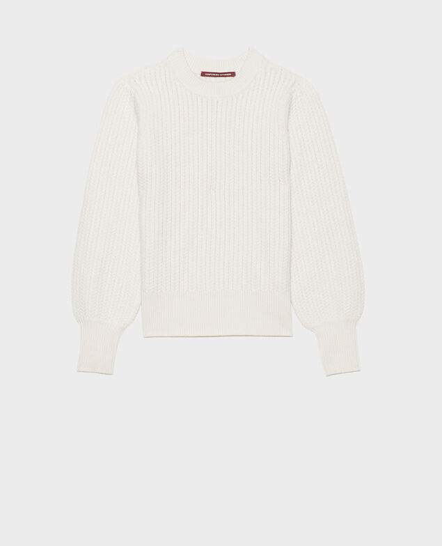 Wollpullover mit Rundhalsausschnitt Jet stream
