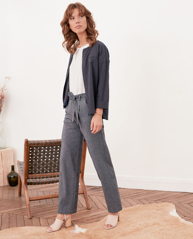 Karottenhose  Indigo