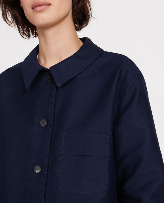 Baumwolljacke Maritime blue
