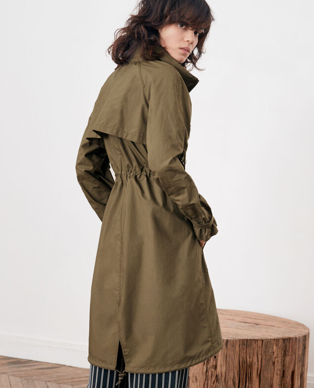 Leichter Parka Dark kaki
